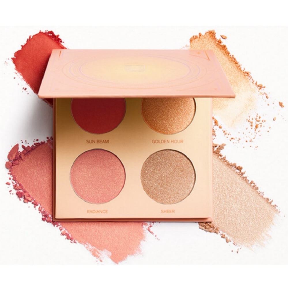 NEW HIPDOT Sun Goddess 4 shade face palette